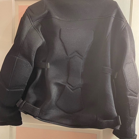 Himalaya Motorbike, black scotchlite, 3M padded, jacket. size M w/ zippers snaps - Picture 6 of 16